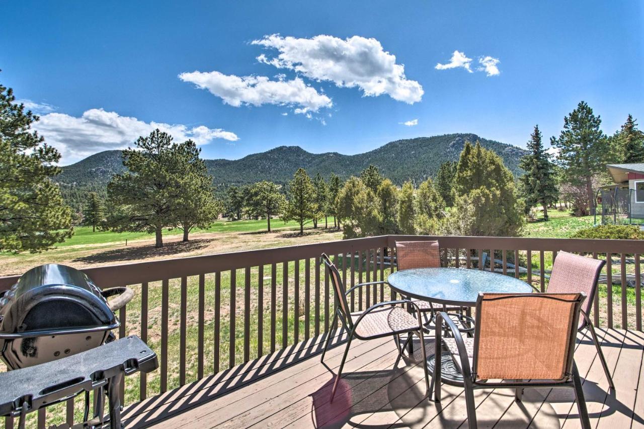 4 Mi To Rmnp Mtn-View Home With Golf Course! Estes Park Extérieur photo