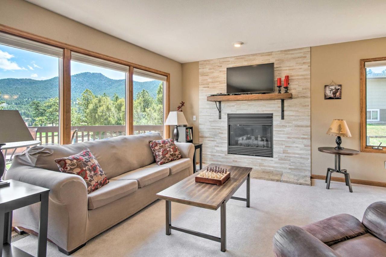 4 Mi To Rmnp Mtn-View Home With Golf Course! Estes Park Extérieur photo